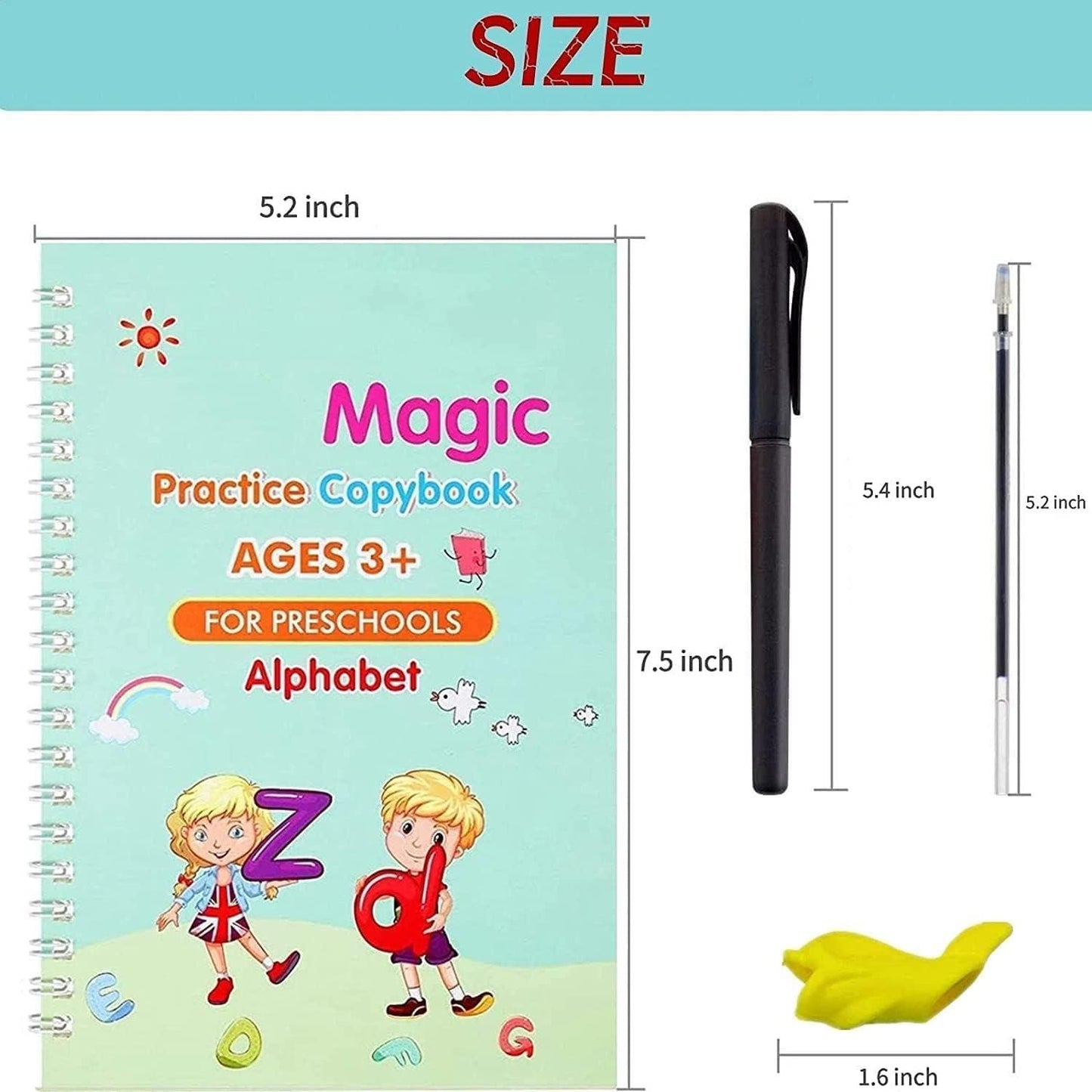 Magic Practice Copybook – Keep Kids Engaged & Learning Fun