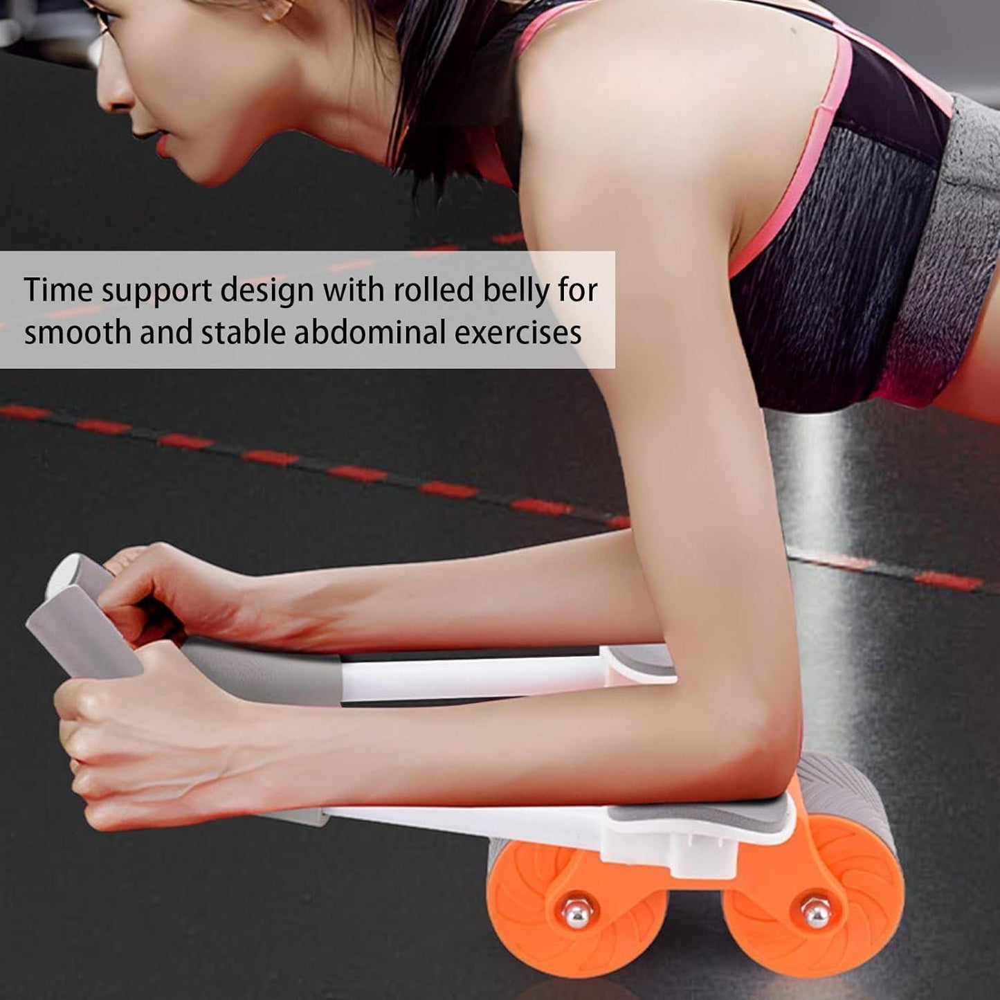 Abdominal Exercise Roller – Assorted Colors for Effective Workouts