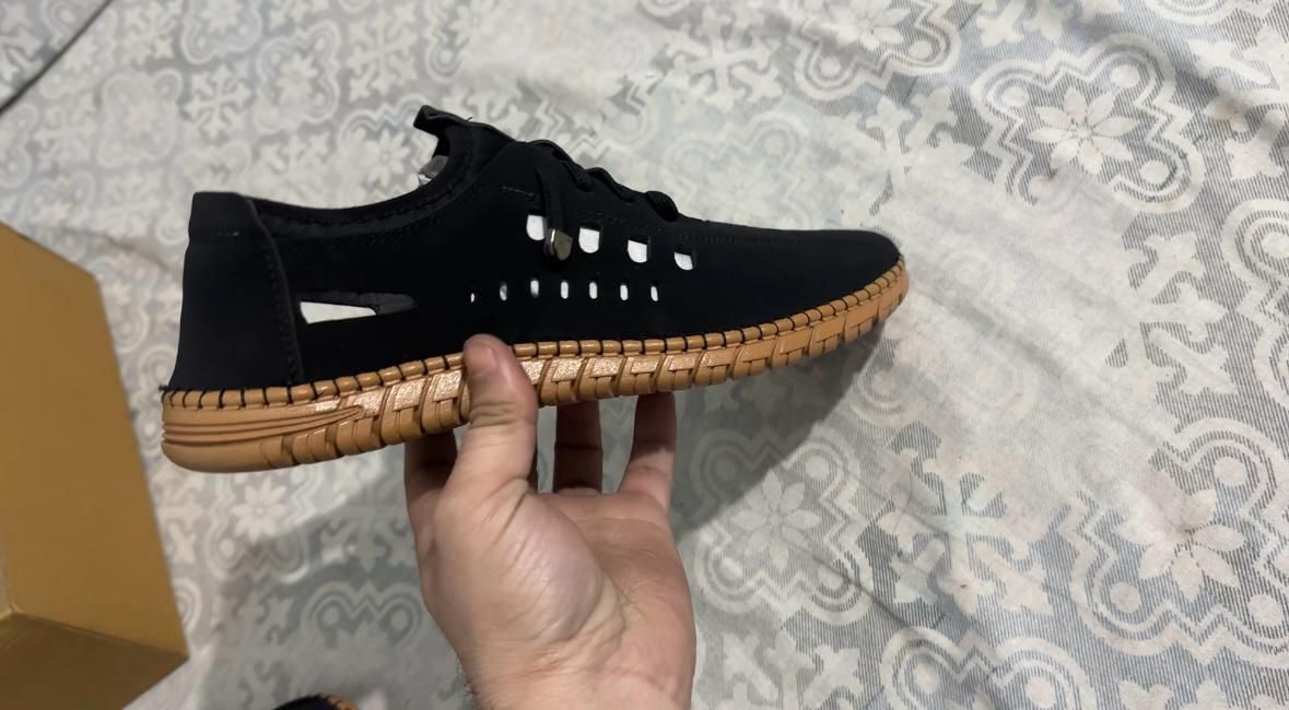 Men's Stylish Laser Cut Tan Casual Shoes – Trendy & Comfortable