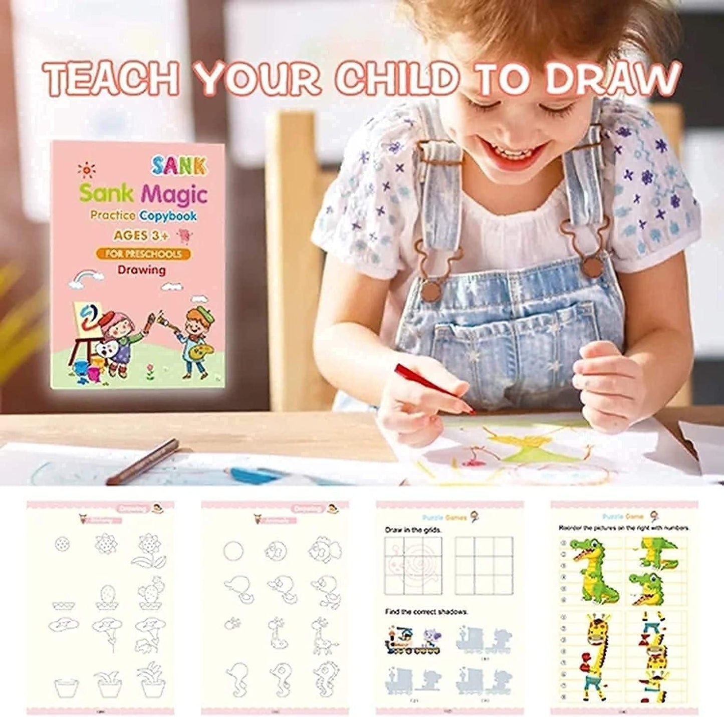 Magic Practice Copybook – Keep Kids Engaged & Learning Fun