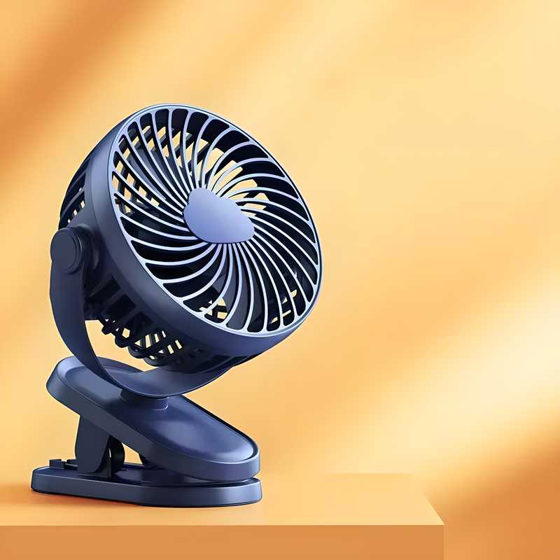 Super Airflow, Stylish and Silent USB Portable Desktop Fan