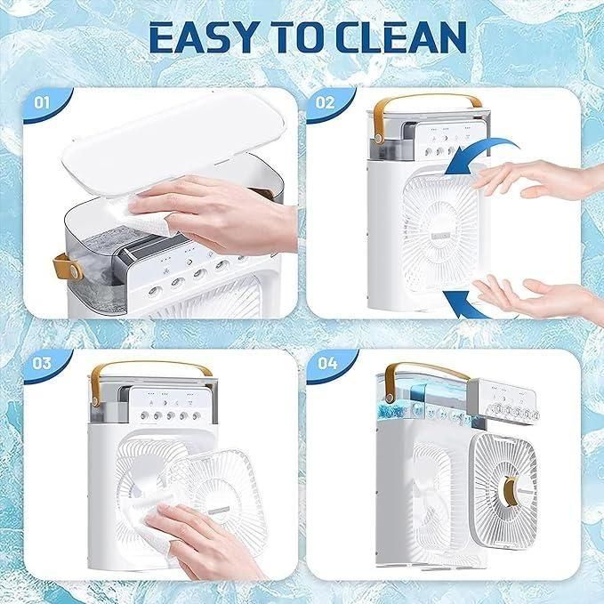 USB Electric Air Cooler Fan – Portable & Powerful Cooling