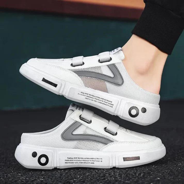 Half Slippers – Non-Slip Casual Shoes for Men, Comfort & Style