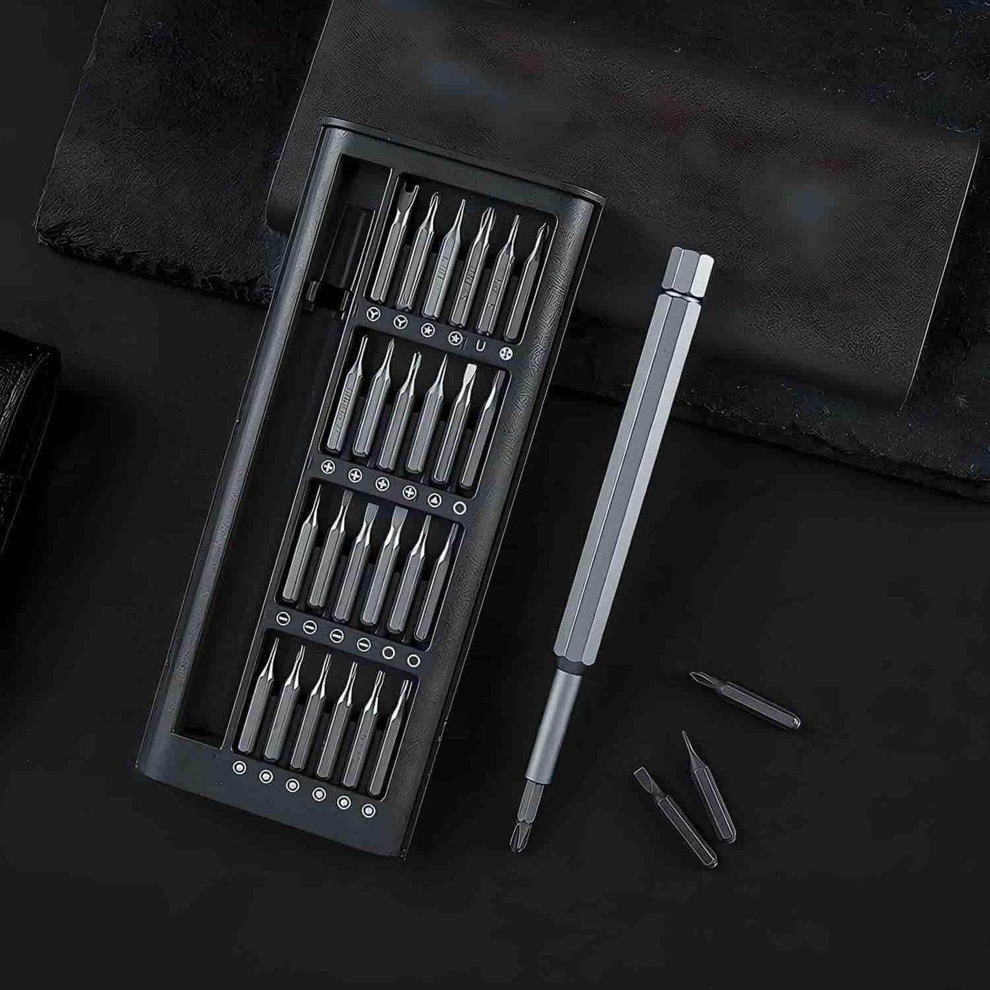 24-Piece Precision Screwdriver Set – Magnetic Repair Tools.