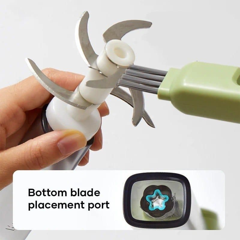4-in-1 Multifunctional Knife Cleaning Brush – Efficient & Handy