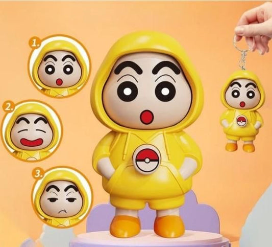 Shinchan Face-Changing Keychain – Stylish, Cute & Fun Accessory
