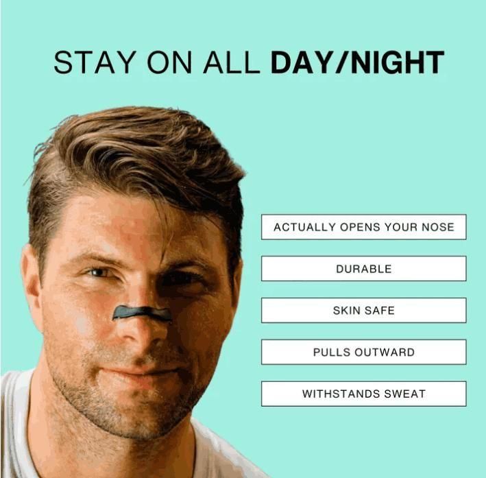Anti-Snoring Magnetic Nasal Strip – Better Breathing, Peaceful Sleep