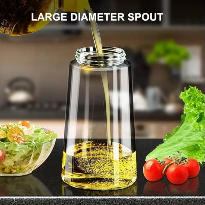 Oil Sprayer & Dispenser Bottle for Kitchen Use