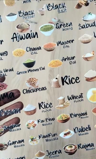 3D Waterproof Kitchen Spice Jar Labels (60 Stickers, 1 Pack)