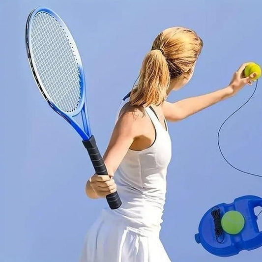 Solo Tennis Trainer Rebound Ball with String – Practice Anywhere