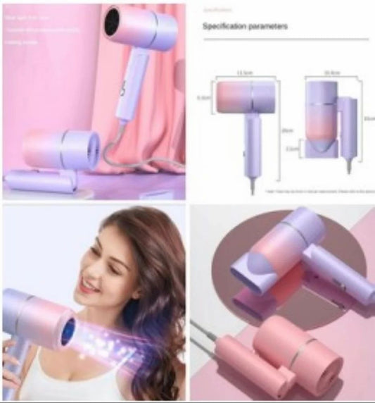 Gladiant 900W Foldable Hair Dryer – Compact & Powerful