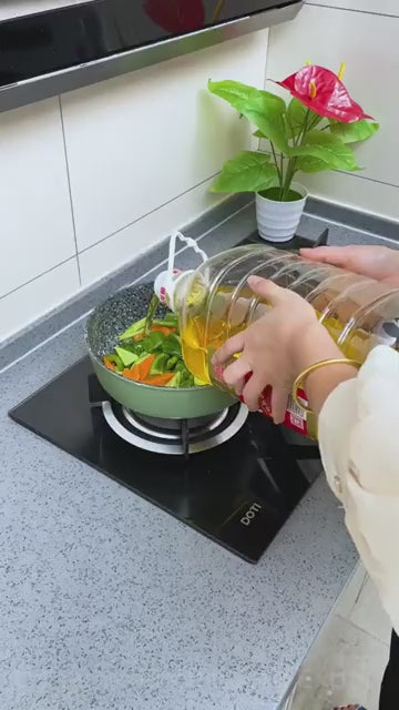 Oil Sprayer & Dispenser Bottle for Kitchen Use